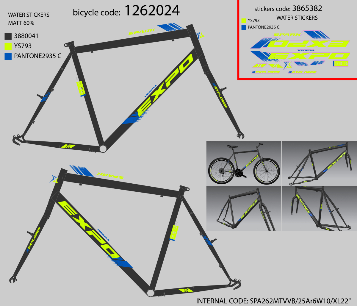 NAL.W.KINA SPA262MTVVB/25AR6W10/XL22" 2025