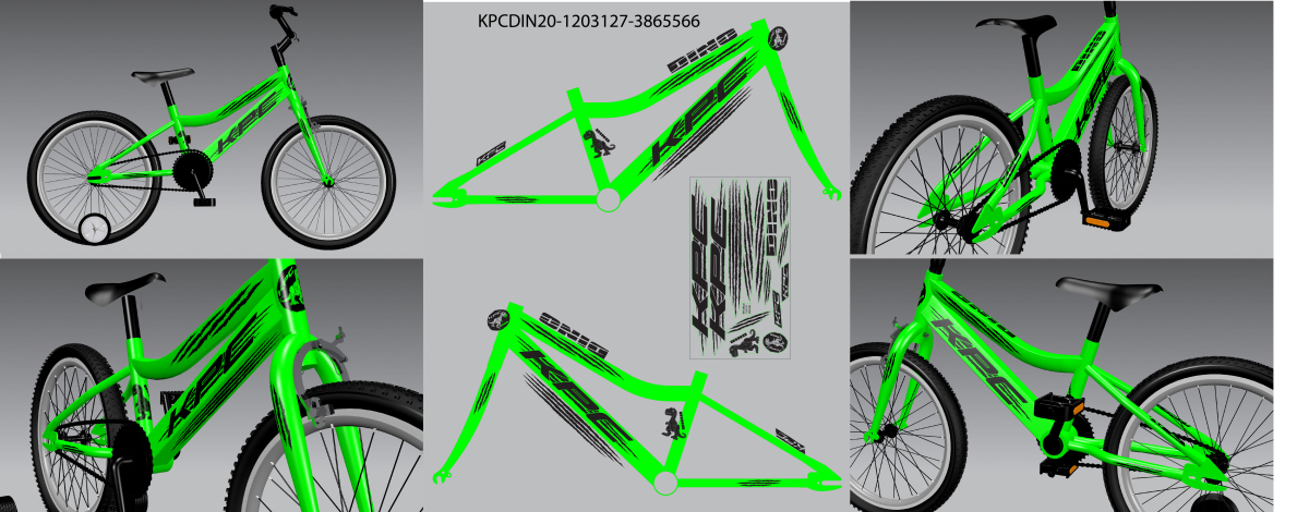 NAL.P.RAM. VEN 202DZTVKK/251R10P8/10" 20" SAFETY KPC ZELENI RAPTOR2025 EUR1