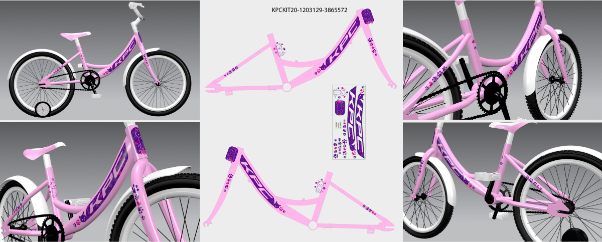 NAL.P.RAM. VEN 202DZTVKK/251R10P8/10" 20" SAFETY KPC ROZA KITTY  2025 EUR1