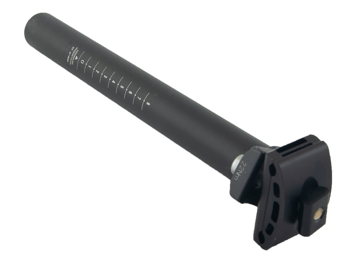 Cev sedišta crna ALU sa šelnom 27.2x300MM