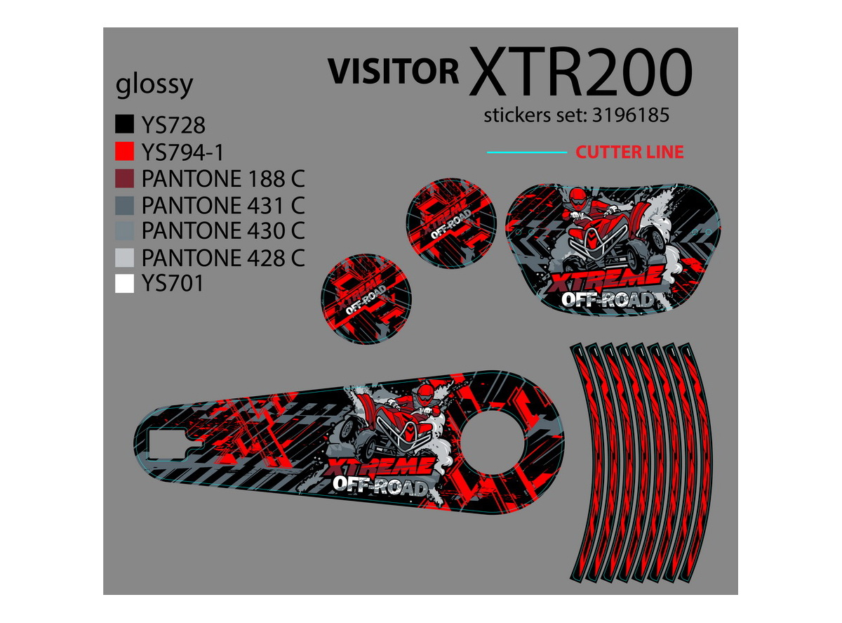 NAL.P.RAM.VEN sticker xtr200 2021 @@@