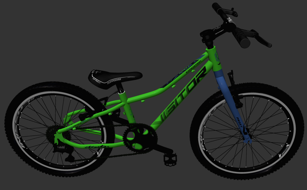 PROX201MTVD2/26????/XXS11" F.RAM CASSINI VISITOR NEON ZELENA PLAVA PROXY 2026 @