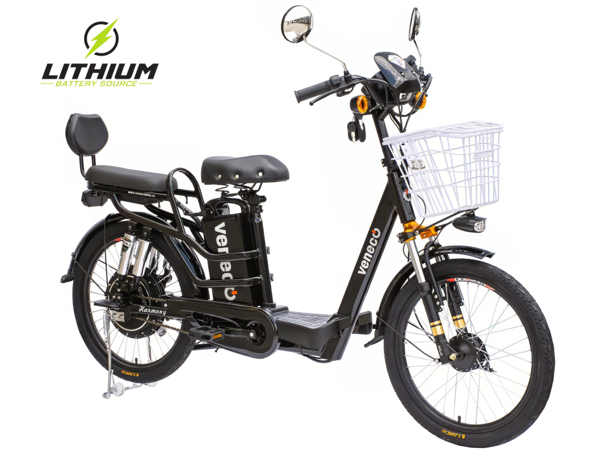 Električni bicikl Harmony crni