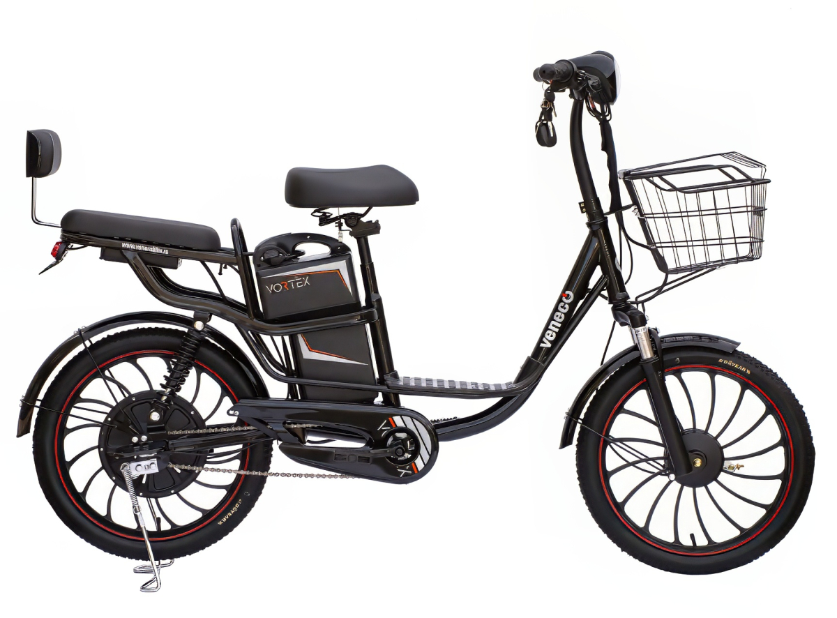 Elektricni bicikl Vortex crni