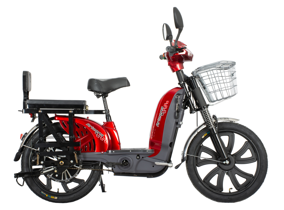 Elektricni bicikl Master4 crveno sivi