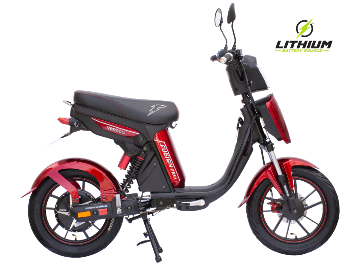 Elektricni bicikl FusionPro crveni