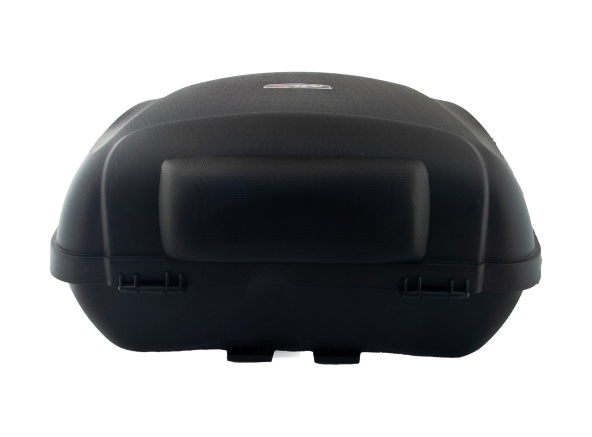 Kofer za motor zadnji crni sa reflektorom i naslonom 38L 59X46.5X33.5CM