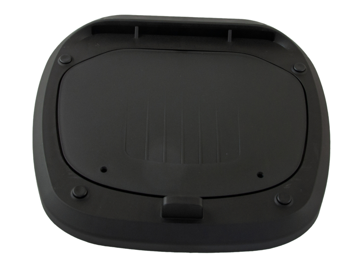 Kofer za motor zadnji crni sa naslonom 50L 57.5X44.5X32.5CM