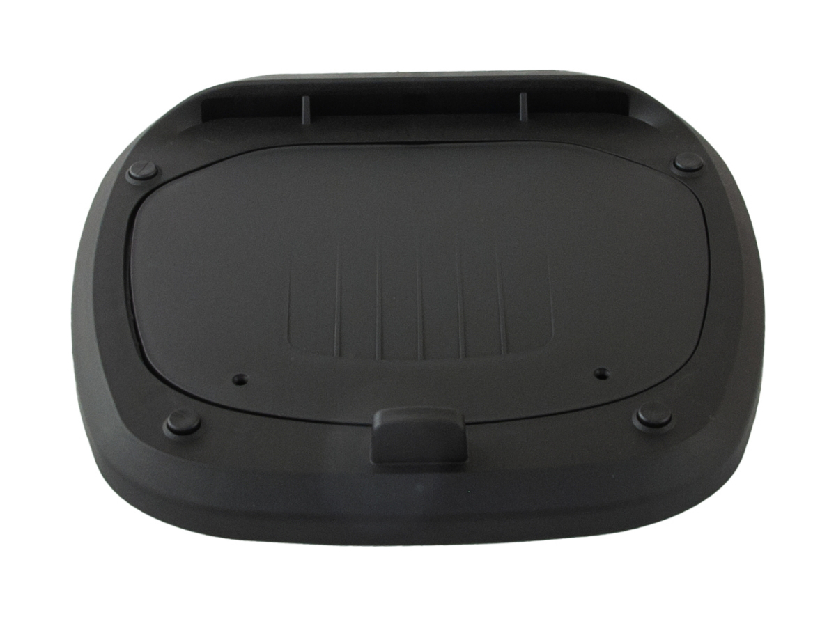 Kofer za motor zadnji crni 37L 48.5X42X33CM