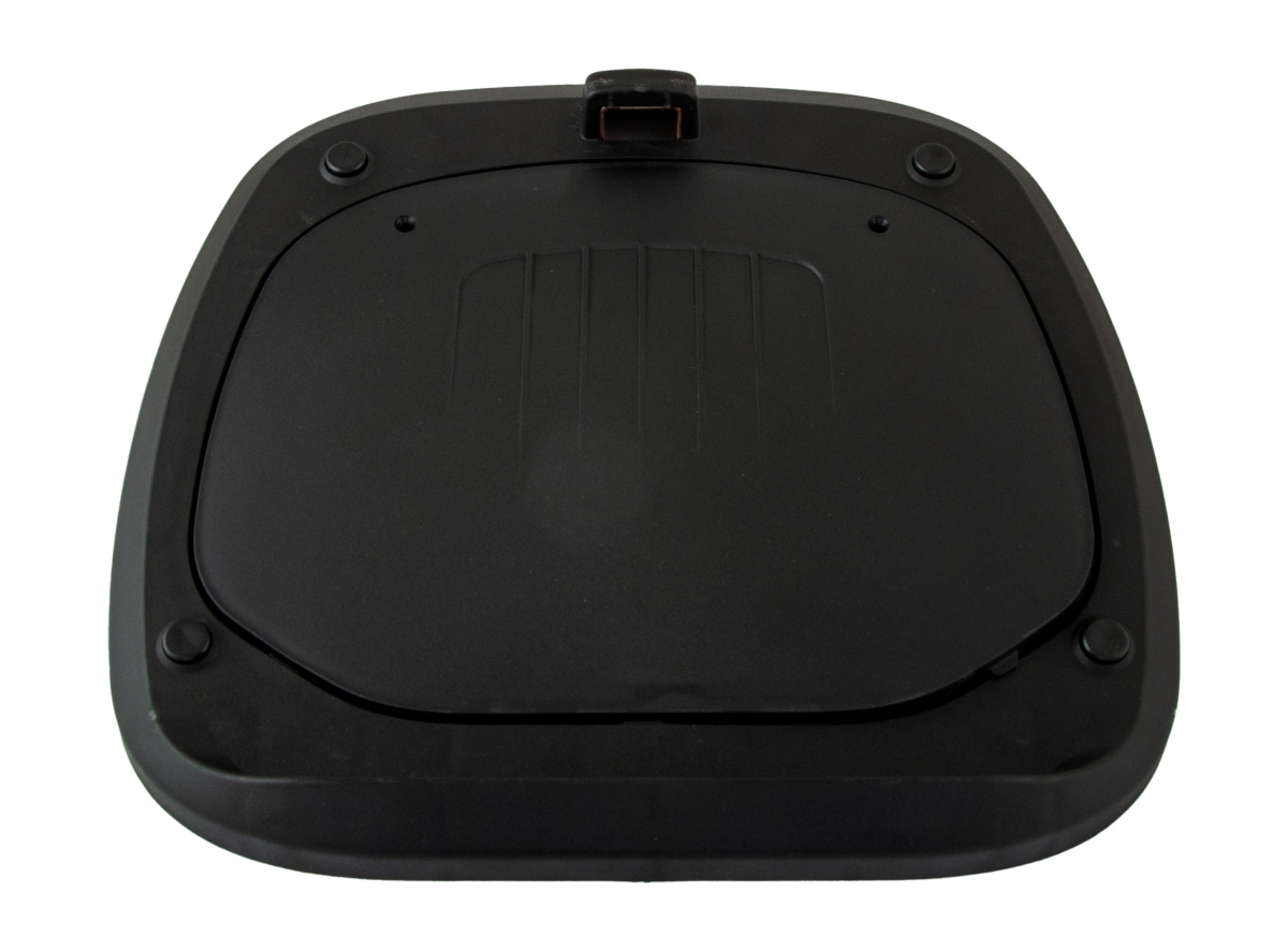 Kofer za motor zadnji crno sivi sa reflektorom i naslonom 38L 50X41X36CM