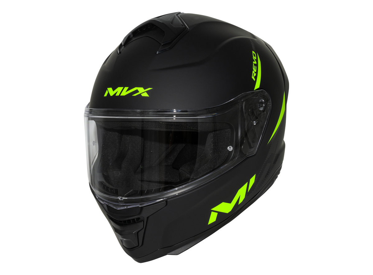 Kaciga za motor veličina XXL-MVX 987 Full Face Simpli vizir crna zelena