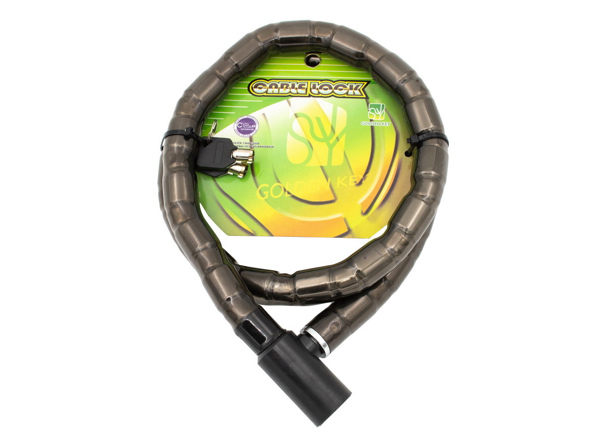 Brava zglobna na ključ crna 22x1200 mm