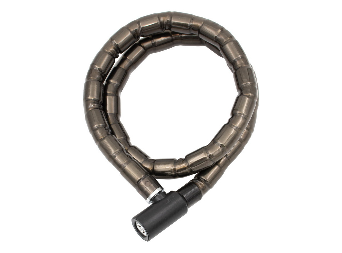 Brava zglobna na ključ crna 22x1200 mm