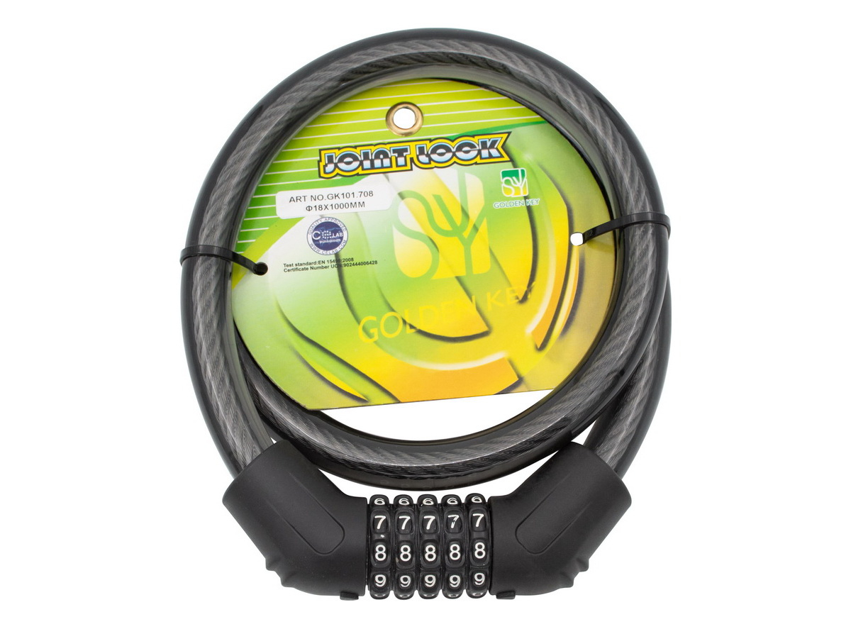 Brava spiralna na šifru 5 broja 18 x 800mm crna