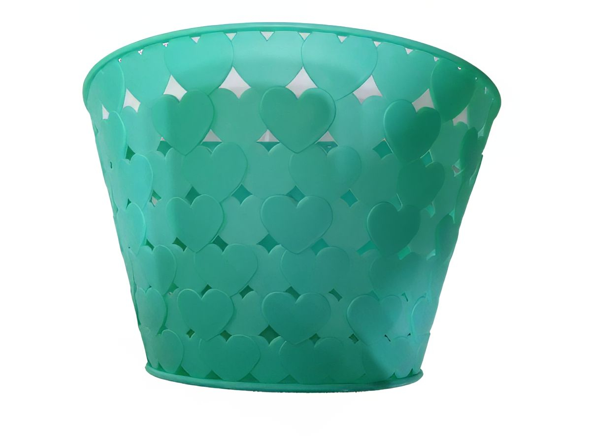 KORPA PREDNJA ZA DECIJE BICIKLE U OBLIKU SRCA TIRKIZ YS9423 2020