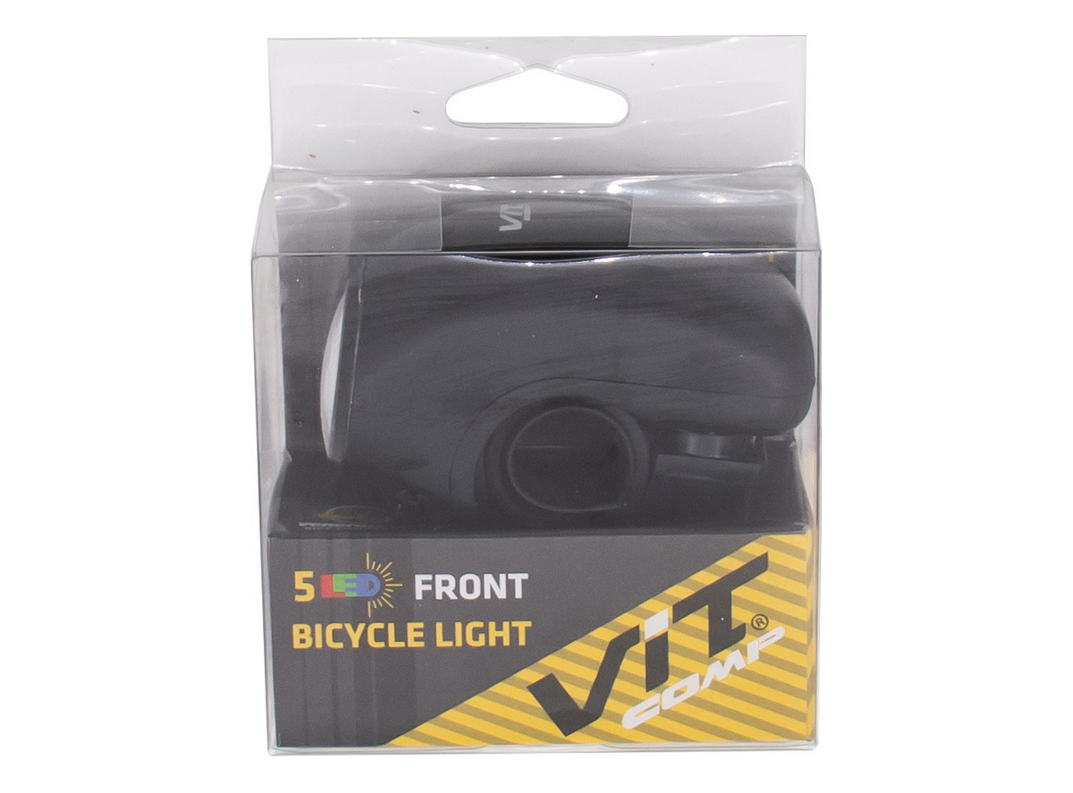 Prednje svetlo 2    funkcije 5 led crno