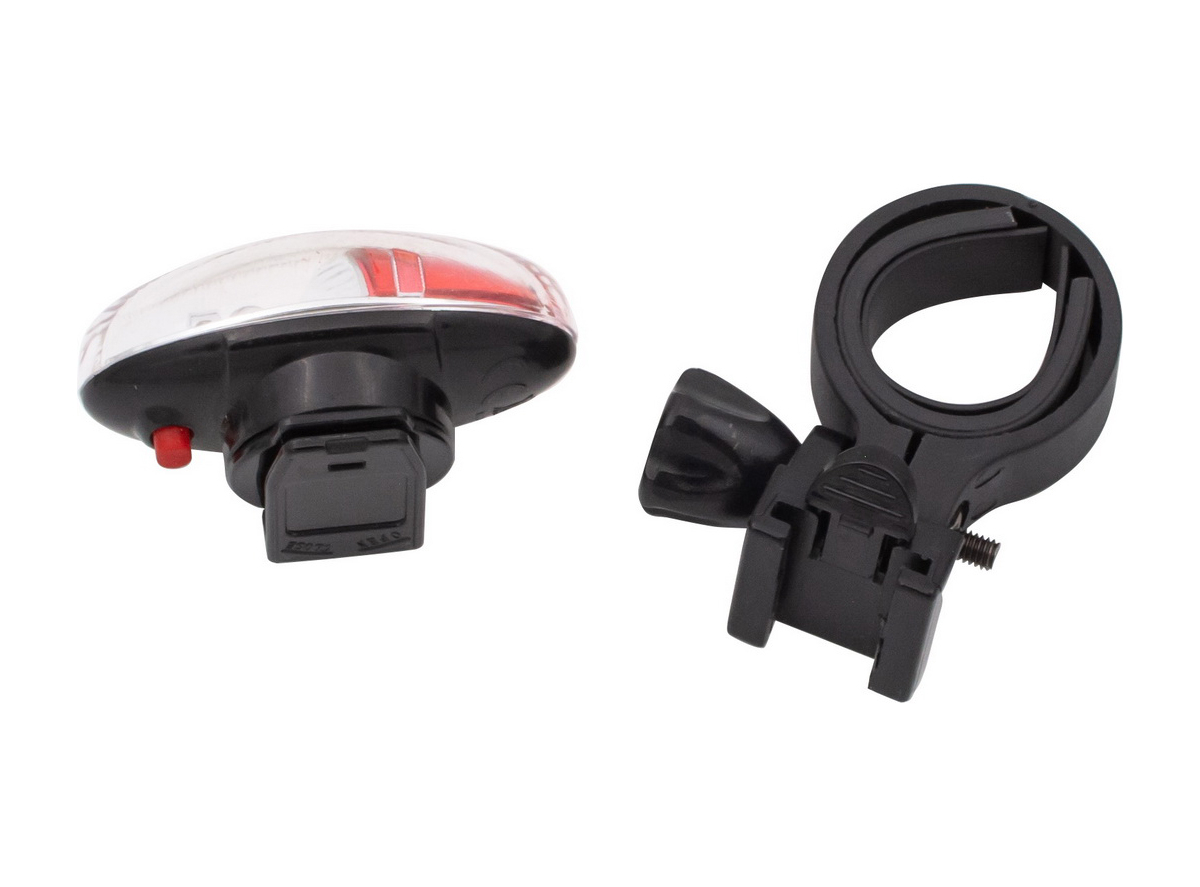 Lampa za kacigu belo crvena