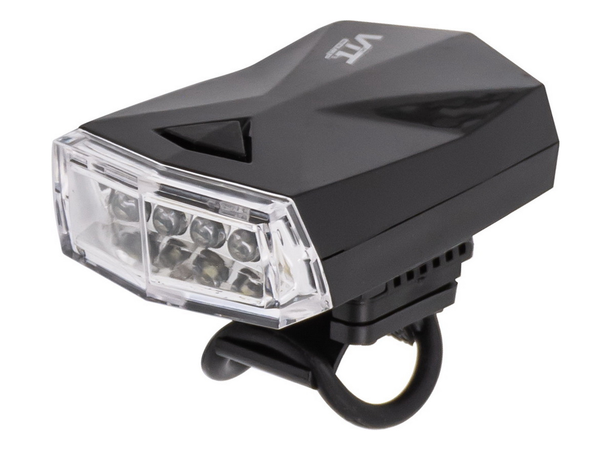 Lampa prednja crna 4 led diode script