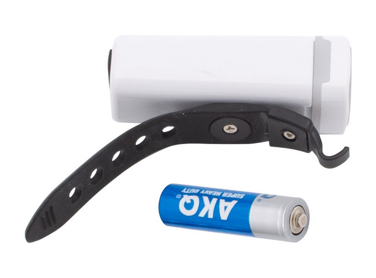 Lampa prednja zeebo 1w superbright white led bela