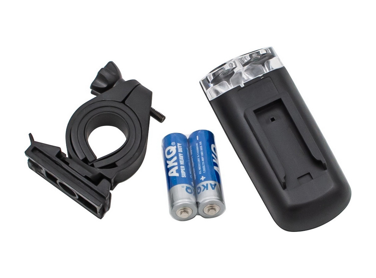 Lampa prednja square 2 super bright white led crna