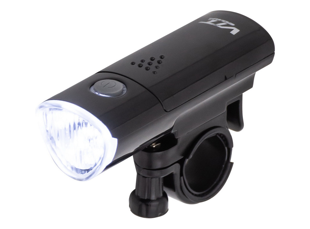 Lampa prednja link 5 super bright white led crna