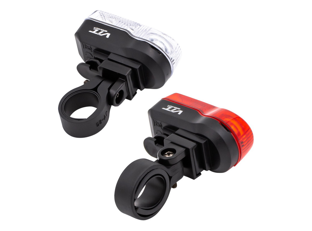 Lampa prednja i zadnja revolution 3 white/red led za volan i sedlo