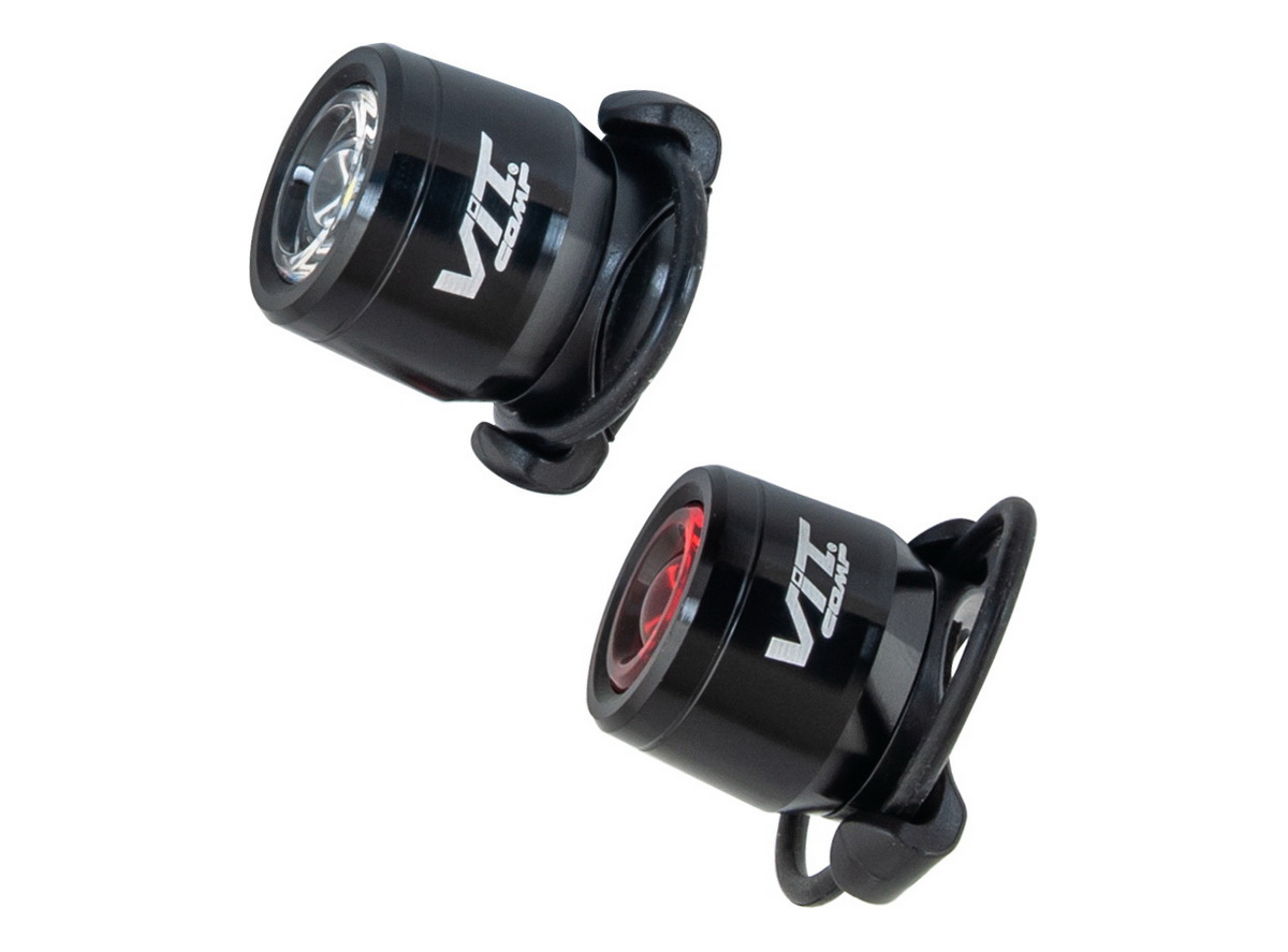 Treptač set solo alu white/red led