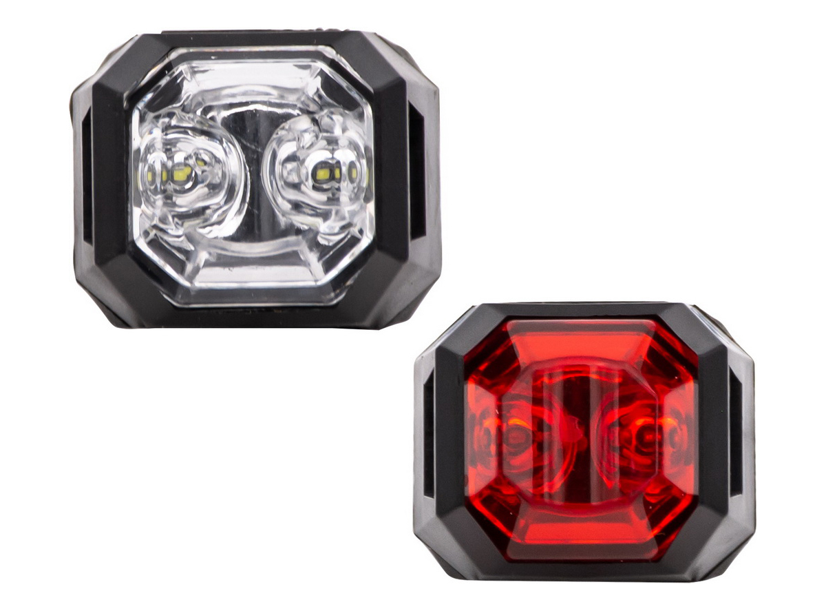Treptač set thrawn 2 white led/2    red led na bateriju