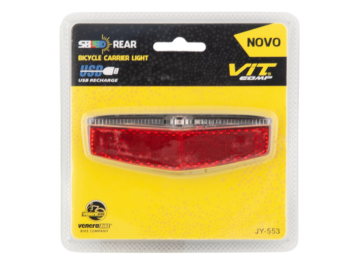 LAMPA ZADNJA 1 SUPER BRIGHT RED LED USB