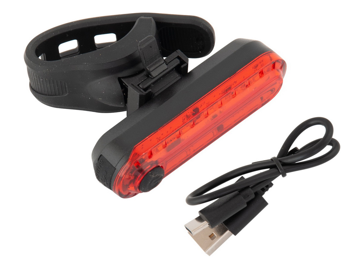 LAMPA ZADNJA 5 SUPER BRIGHT RED LED USB