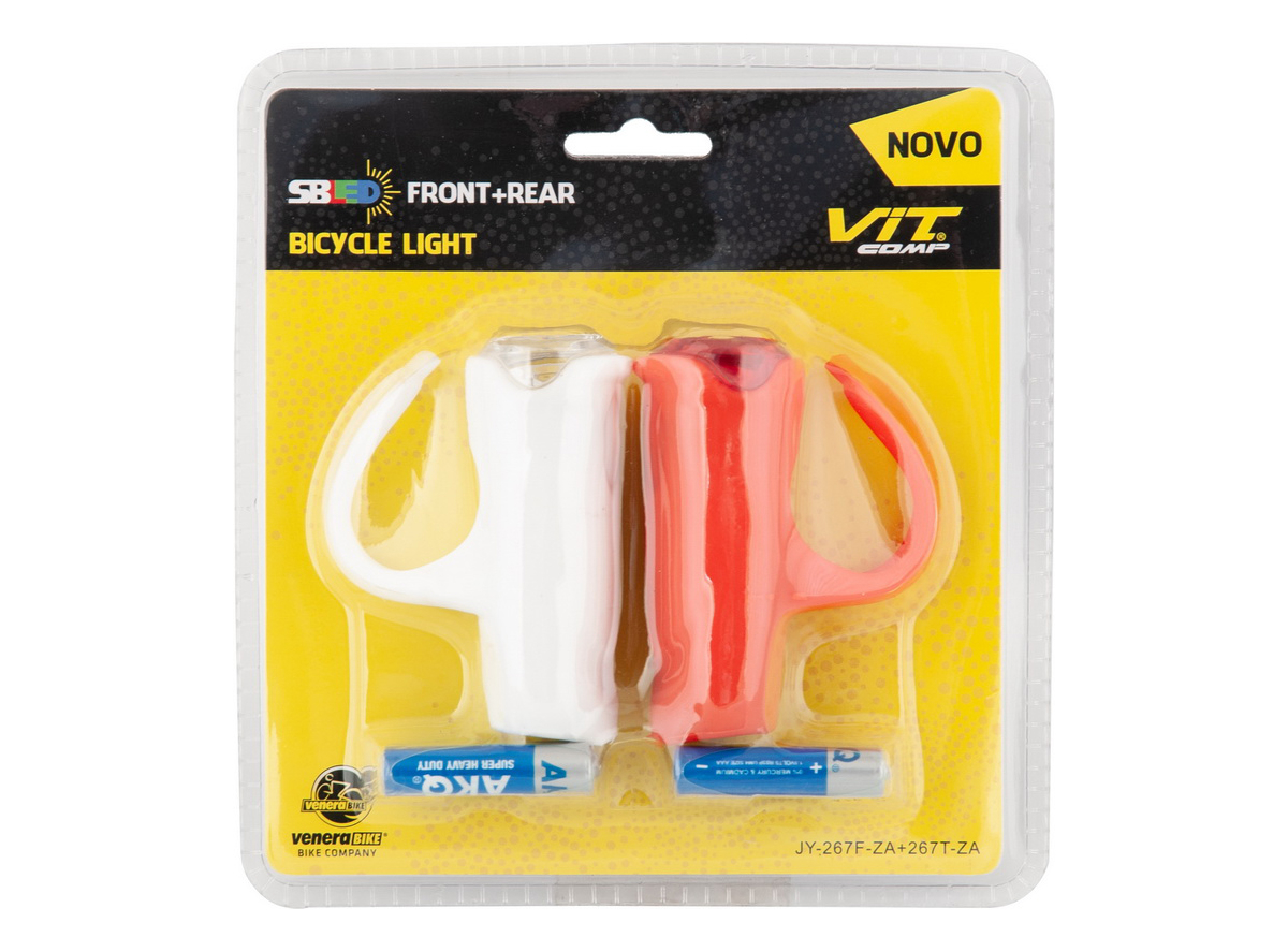 LAMPA PREDNJA I ZADNJA NA VILU 1*0.5W LED AAAx3