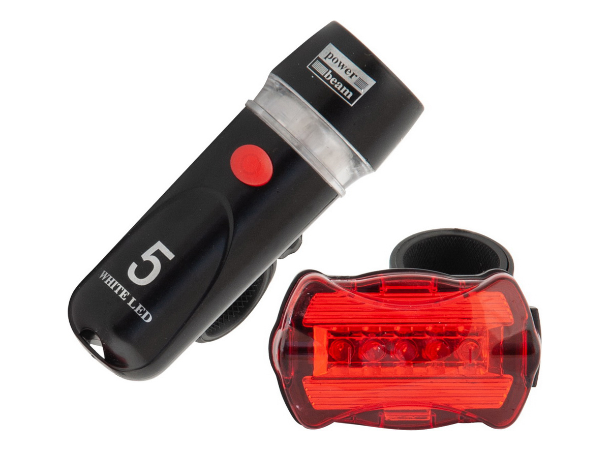 Svetlo set prednje led crnosilver    i zadnji treptač cat    sibe-sail