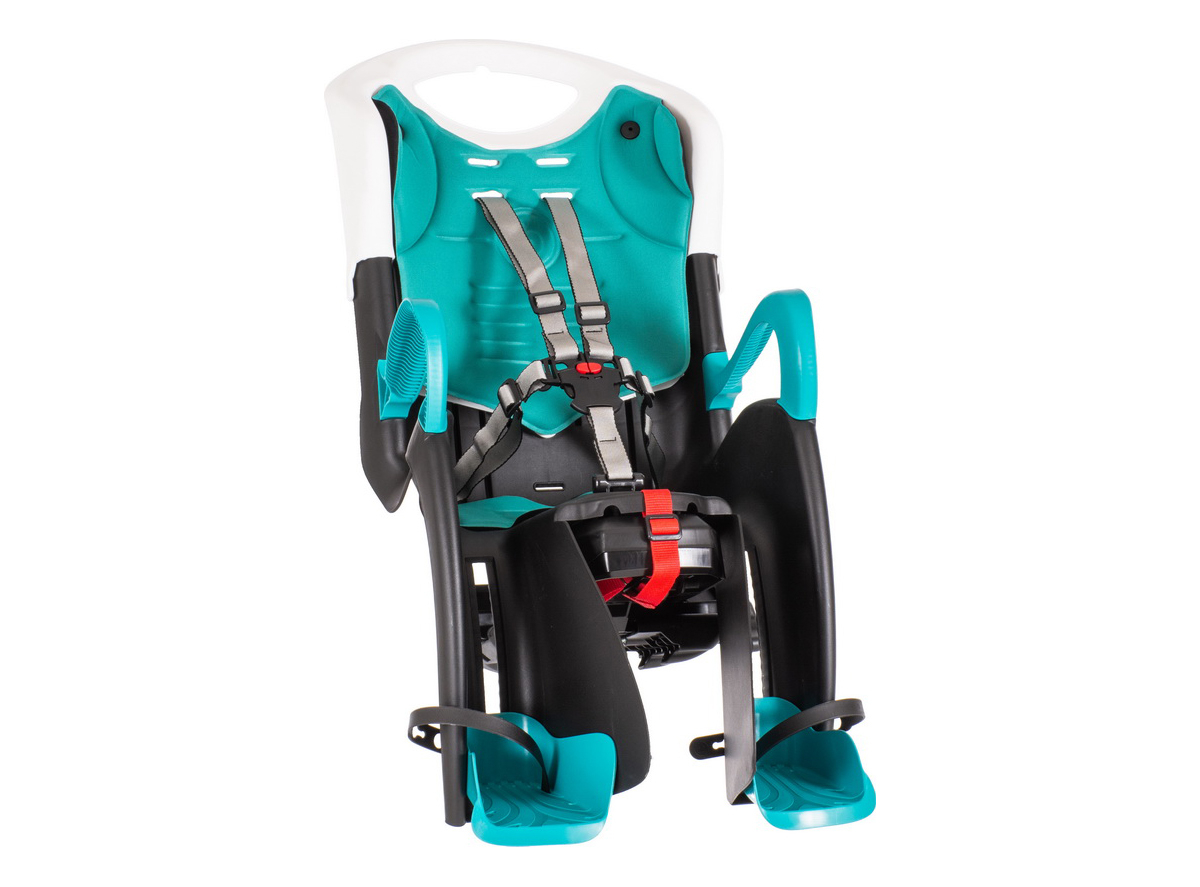 Sedlo dečije Bellelli na gepek tirkiz belo 22 kg