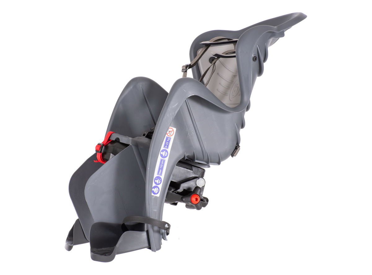 Sedlo dečije Bellelli Mr fox lux na gepek sivo  22 kg