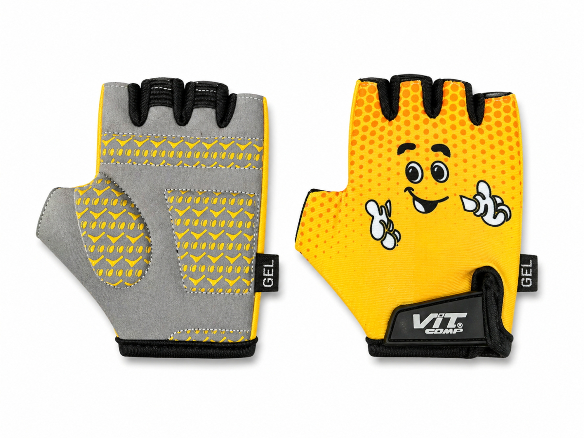 RUKAVICE DEČIJE LAURELS K65111 GEL ŽUTE SMILE XS