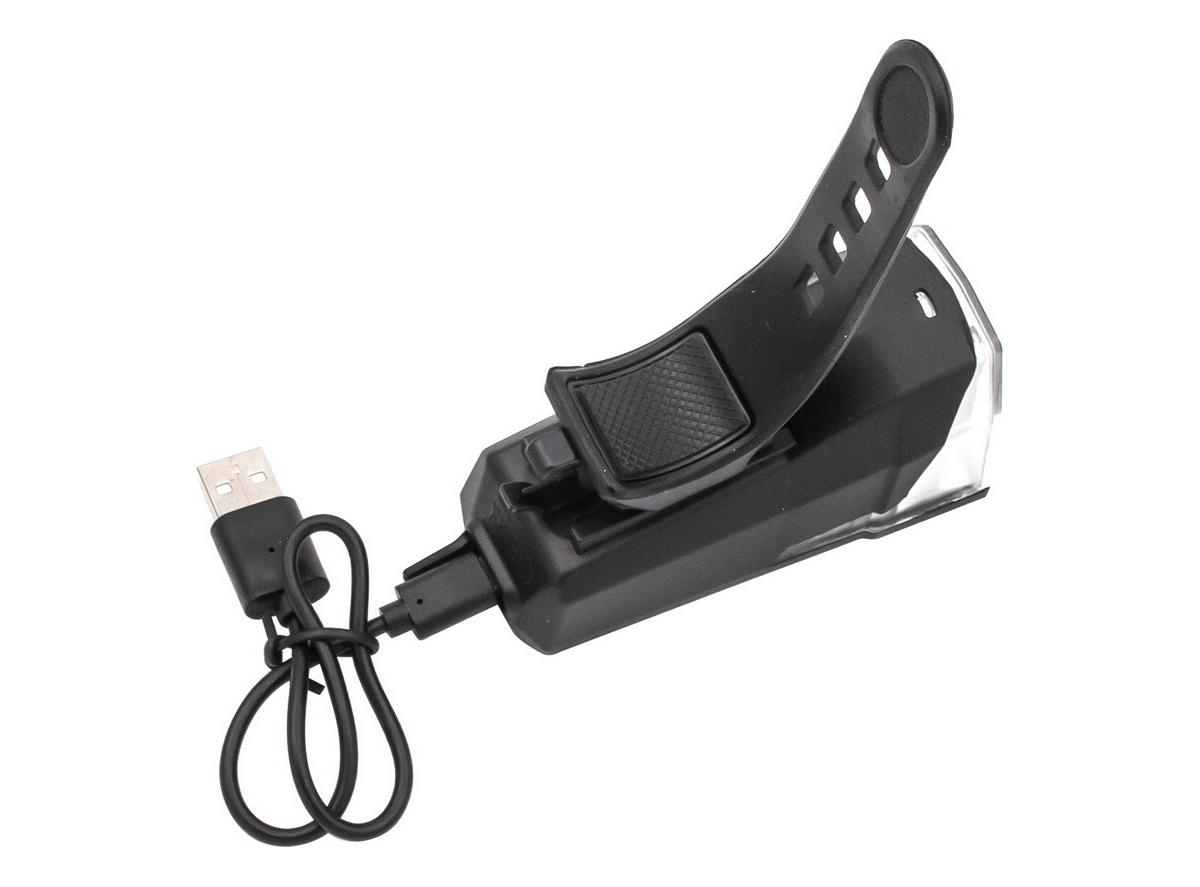 Lampa prednja soul 1 super bright white led crna usb (70lux)