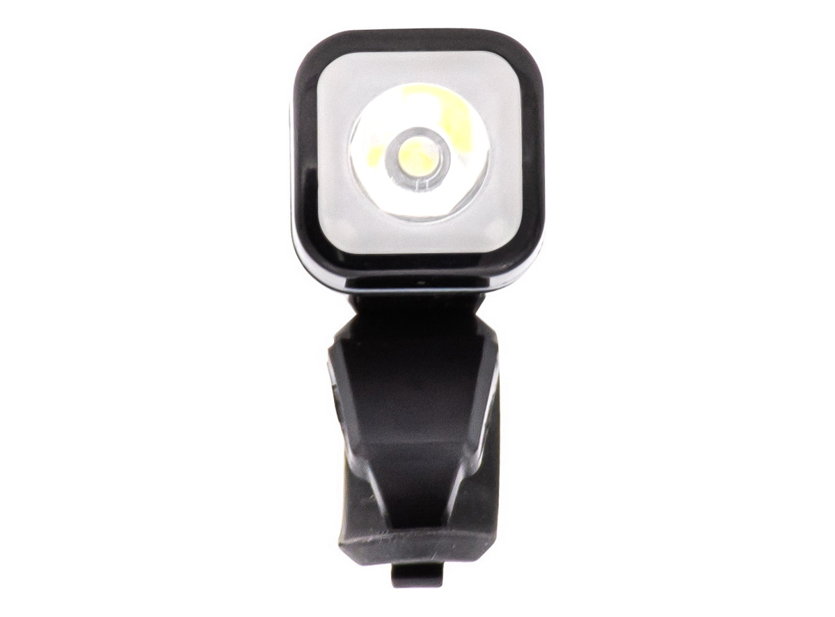 Lampa prednja zeebo 1w super bright white led crna