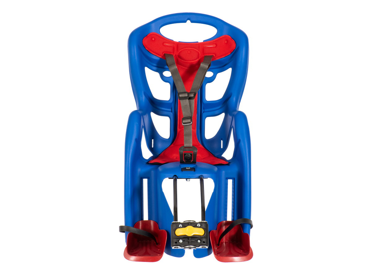 Sedlo dečije Bellelli Pepe na ram plavo crveno 22 kg