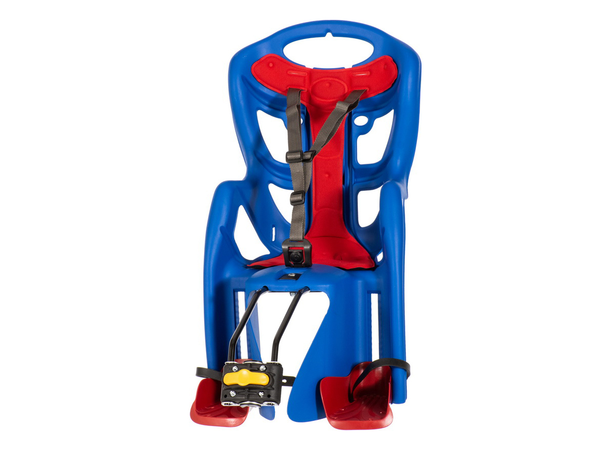 Sedlo dečije Bellelli Pepe na ram plavo crveno 22 kg