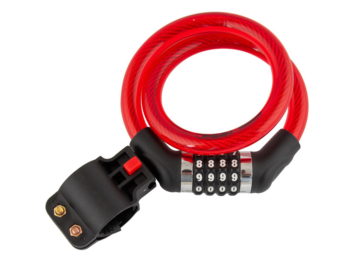 Brava spiralna na šifru4 broja 15 x 650mm crvena sa držačem