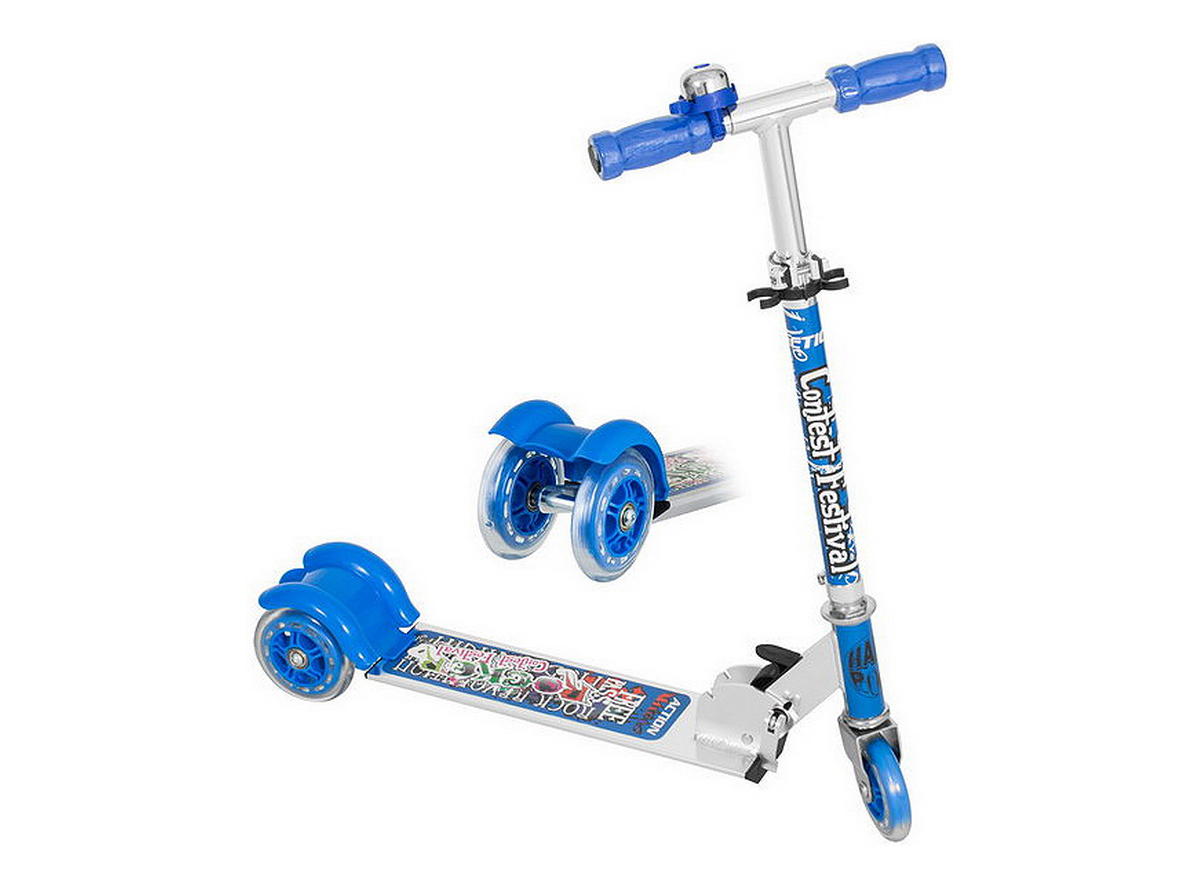 TROTINET SENHAI ALUMINIJUM DECIJI PW-701 TRI TOCKICA PLAVI 2016