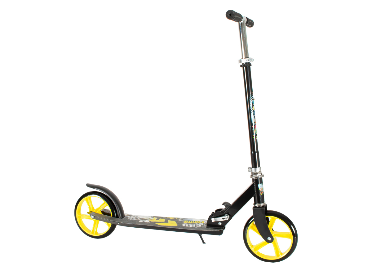 Trotinet aluminijum deciji crni