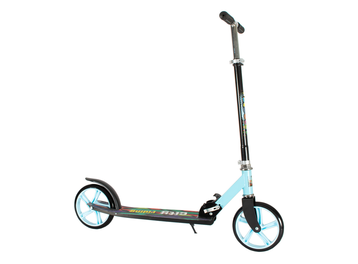 Trotinet aluminijum deciji plavi