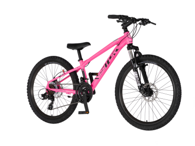 Bicikl Visitor Cascade 24" roze crni