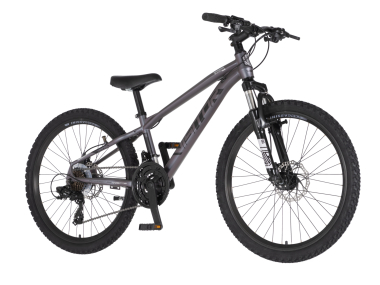 BICIKL JUNIOR 24 VISITOR CASCADE 24" AMORTIZER 12" DISK DUPLI 21 BRZINA 142-165CM (S) KAMELEON