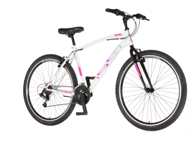 Bicikl Venssini Arcadia 27" belo roze