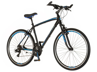 BICIKL TOUR VISITOR TERRA MAN 28" AMORTIZER ALU 21" V-BRAKE 21 BRZINA 167-192CM (L/XL) CRNO PLAVI