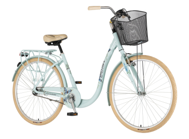 BICIKL FASHION VISITOR BUTTERFLY 28" ALU 18" V-BRAKE  KONTRA 155-178CM (S/M) TIRKIZ