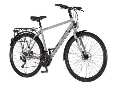 BICIKL TOUR VISITOR TRACE 28" ALU 21" DISK DUPLI 21 BRZINA 175-193CM (XL) SIVI
