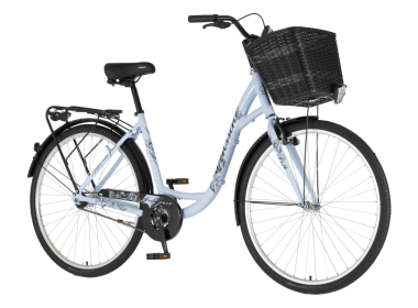 BICIKL FASHION VENSSINI GRACE 28" ALU 19" V-BRAKE  KONTRA 155-178CM (S/M) PLAVI